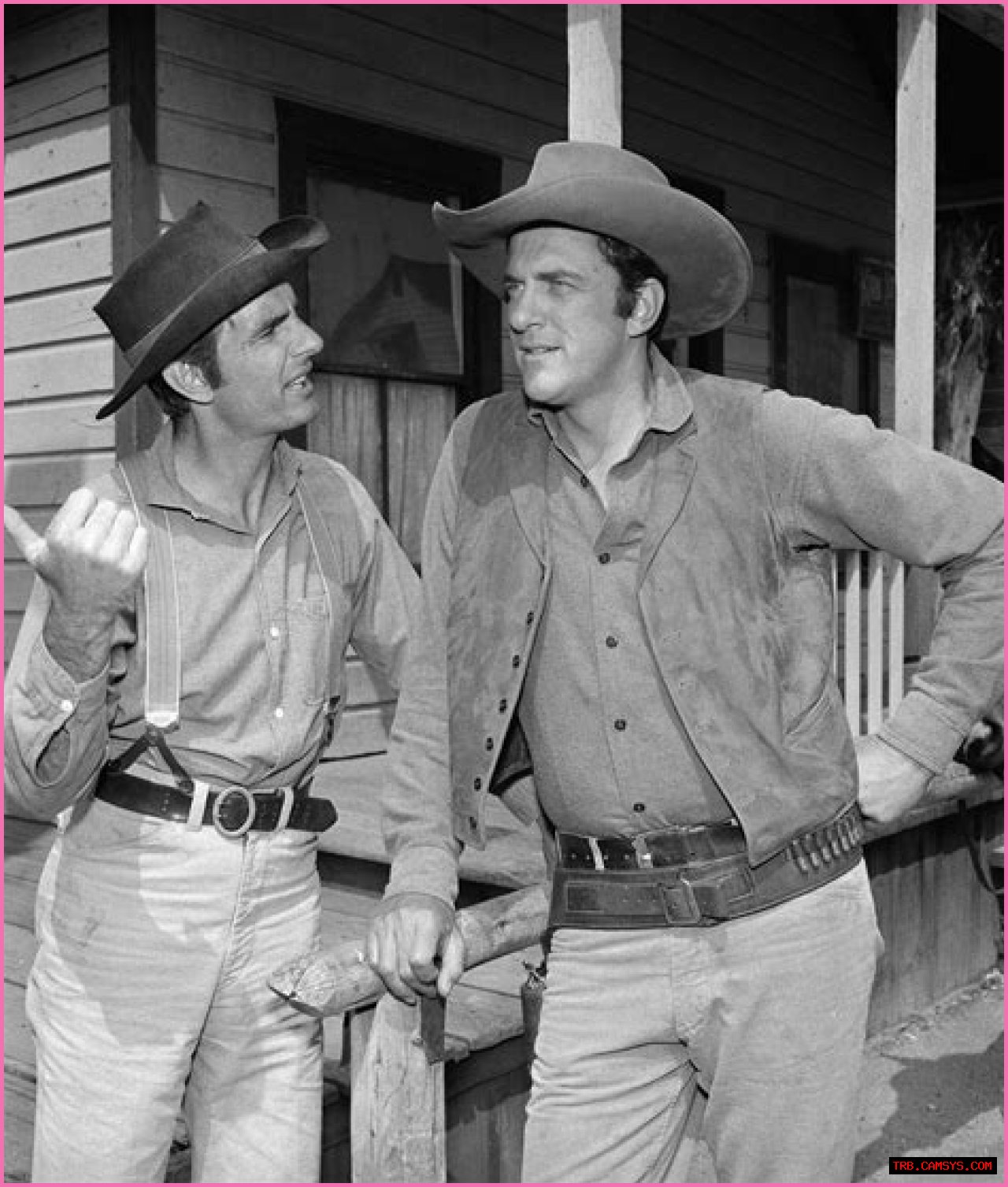 Did James Arness and Dennis Weaver get along?